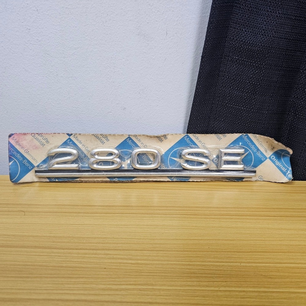 Genuine Mercedes-Benz W116 280SE Rear trunk‎ badge logo emblem A1168170815
